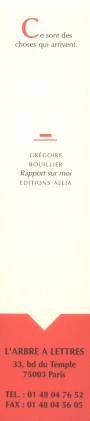  L'Arbre � lettres - 75003 Paris 