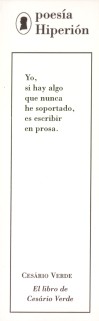  Cesario Verde : El libro de Cesario Verde 