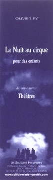 Olivier PY : La nuit au cirque 